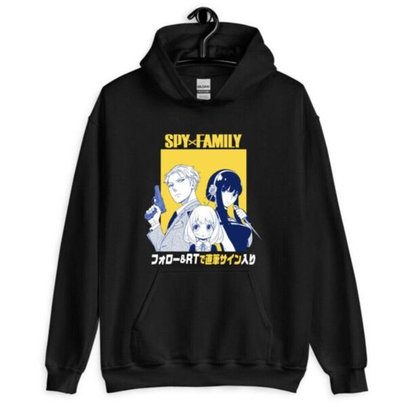 Spy x Family Shirt,anya,spyxfamily,yor,loid,anime,forger,new 2022 Unisex Hoodie_ - Picture 1 of 1